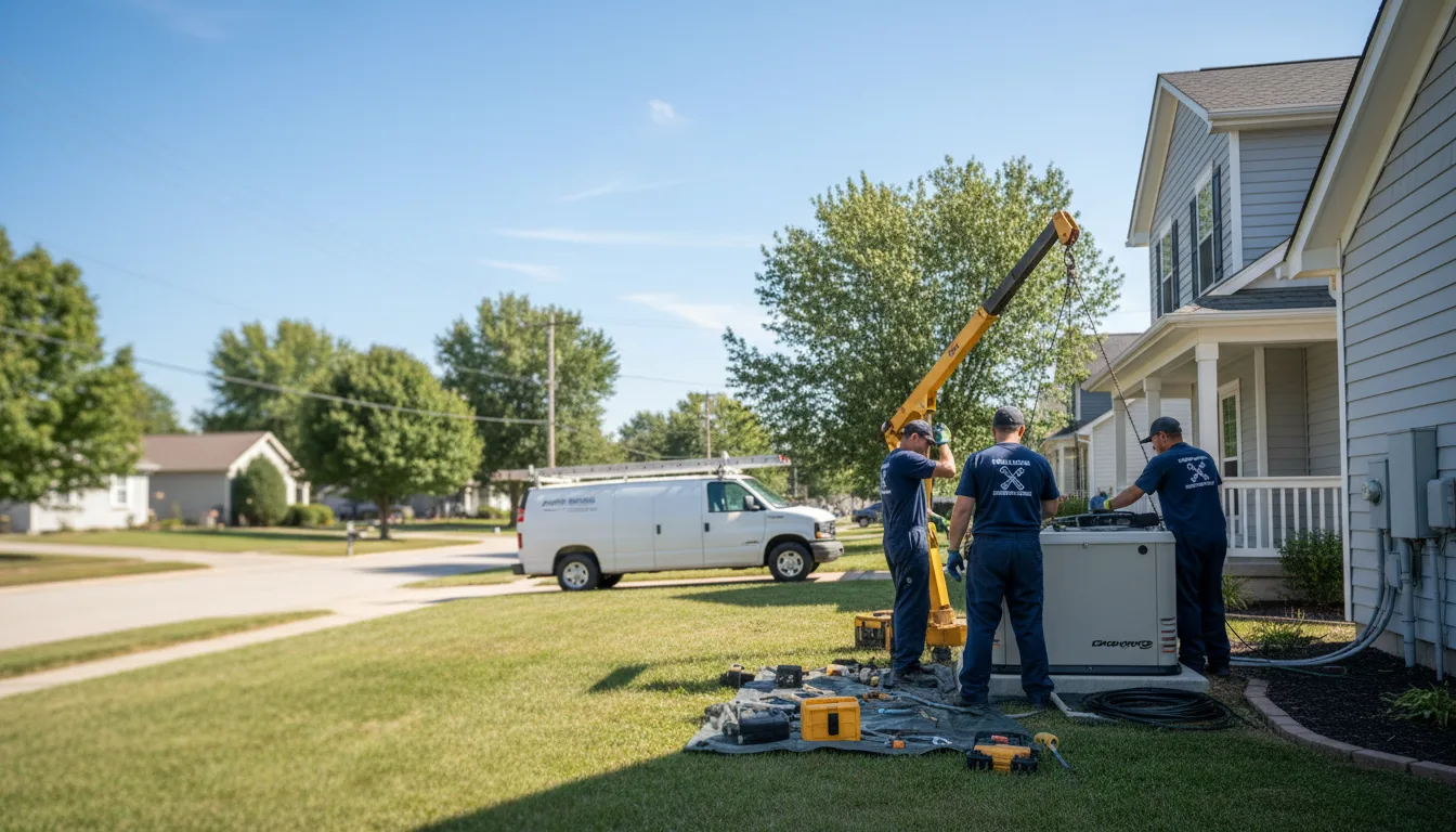 Generator Installation in West Point, MS near me